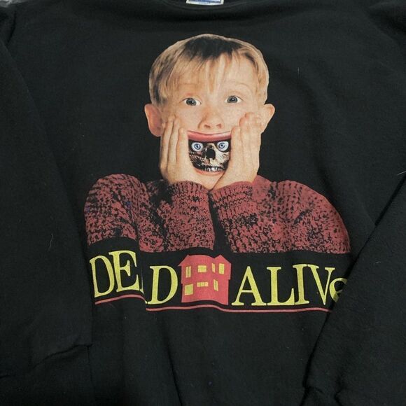 Vintage home alone sweatshirt vintage they live vintage dead alive very rare - Picture 1 of 5